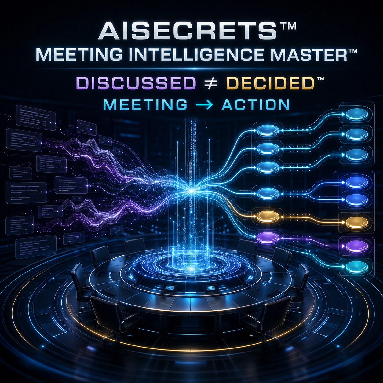 ✪ AISECRETS™ MEETING INTELLIGENCE MASTER™