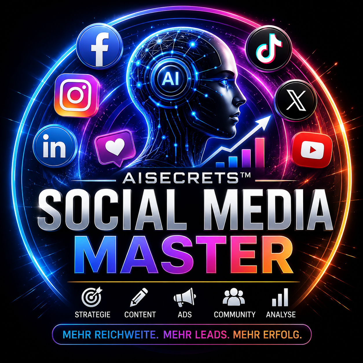 ✪ AISECRETS™ SOCIAL MEDIA MASTER