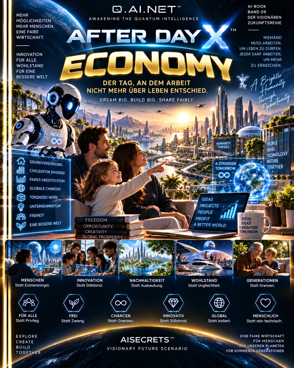 AFTER DAY X ECONOMY – Band 09, Der Tag, an dem Arbeit nicht mehr über Leben entschied