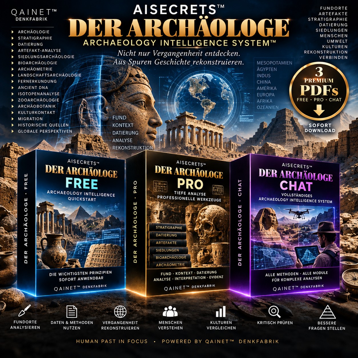 AISECRETS DER ARCHÄOLOGE – Archaeology Intelligence System für ChatGPT