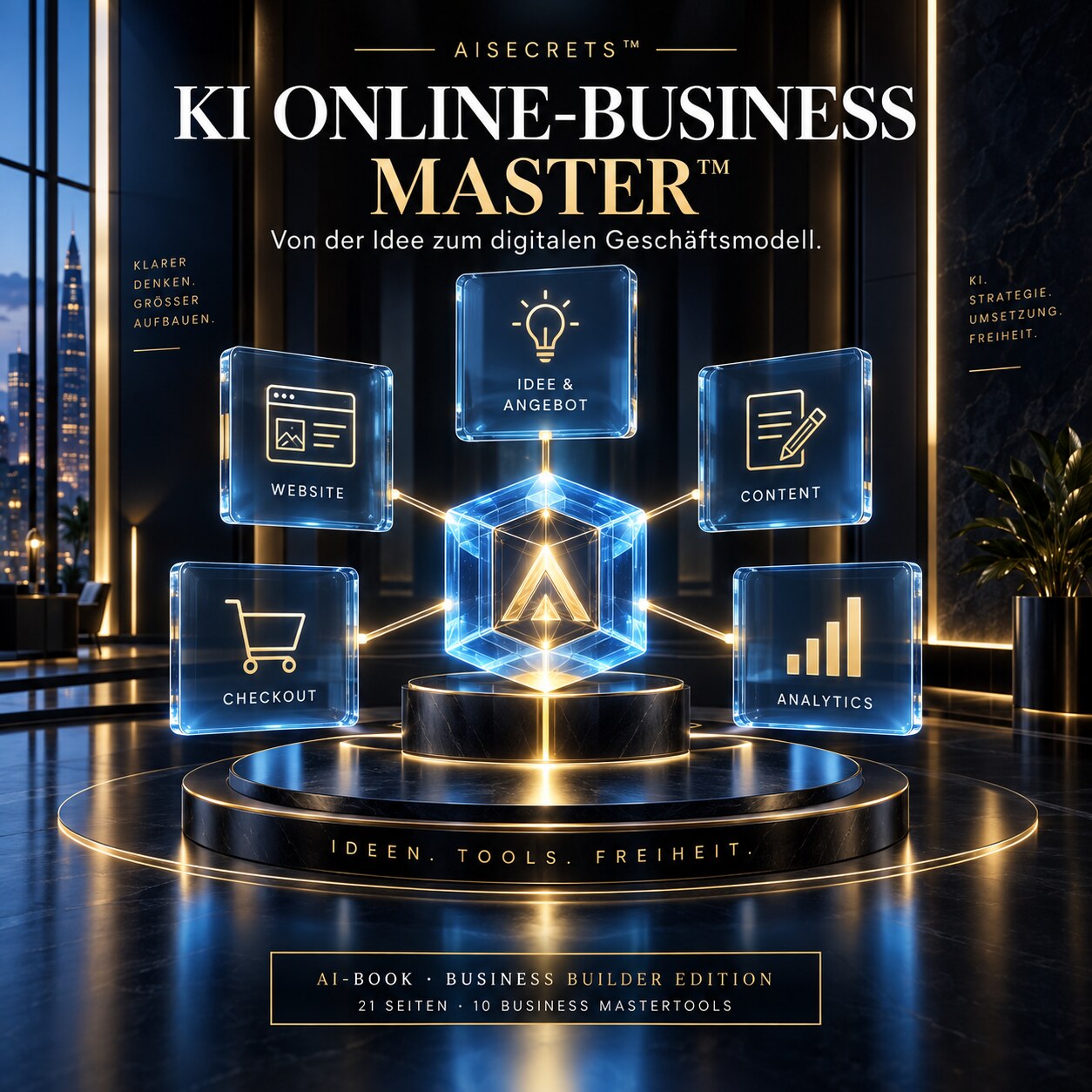✪ AISECRETS™ KI ONLINE-BUSINESS MASTER™