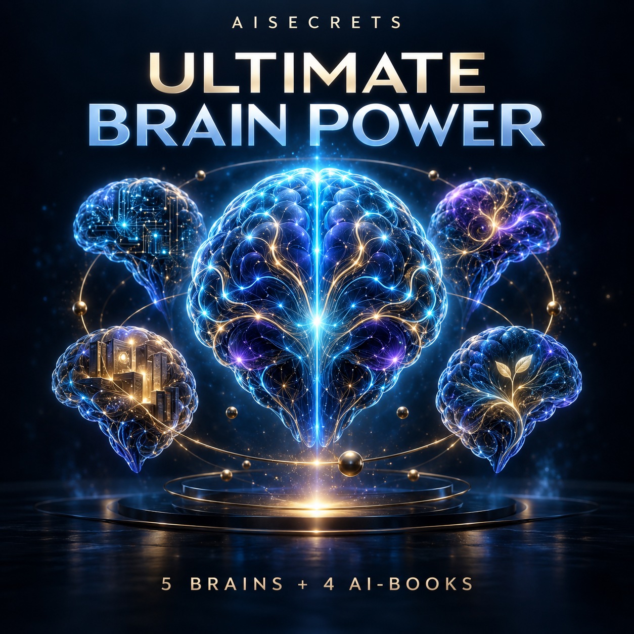 ✪ AISECRETS™ ULTIMATE BRAIN POWER BUNDLE™ Produktbild