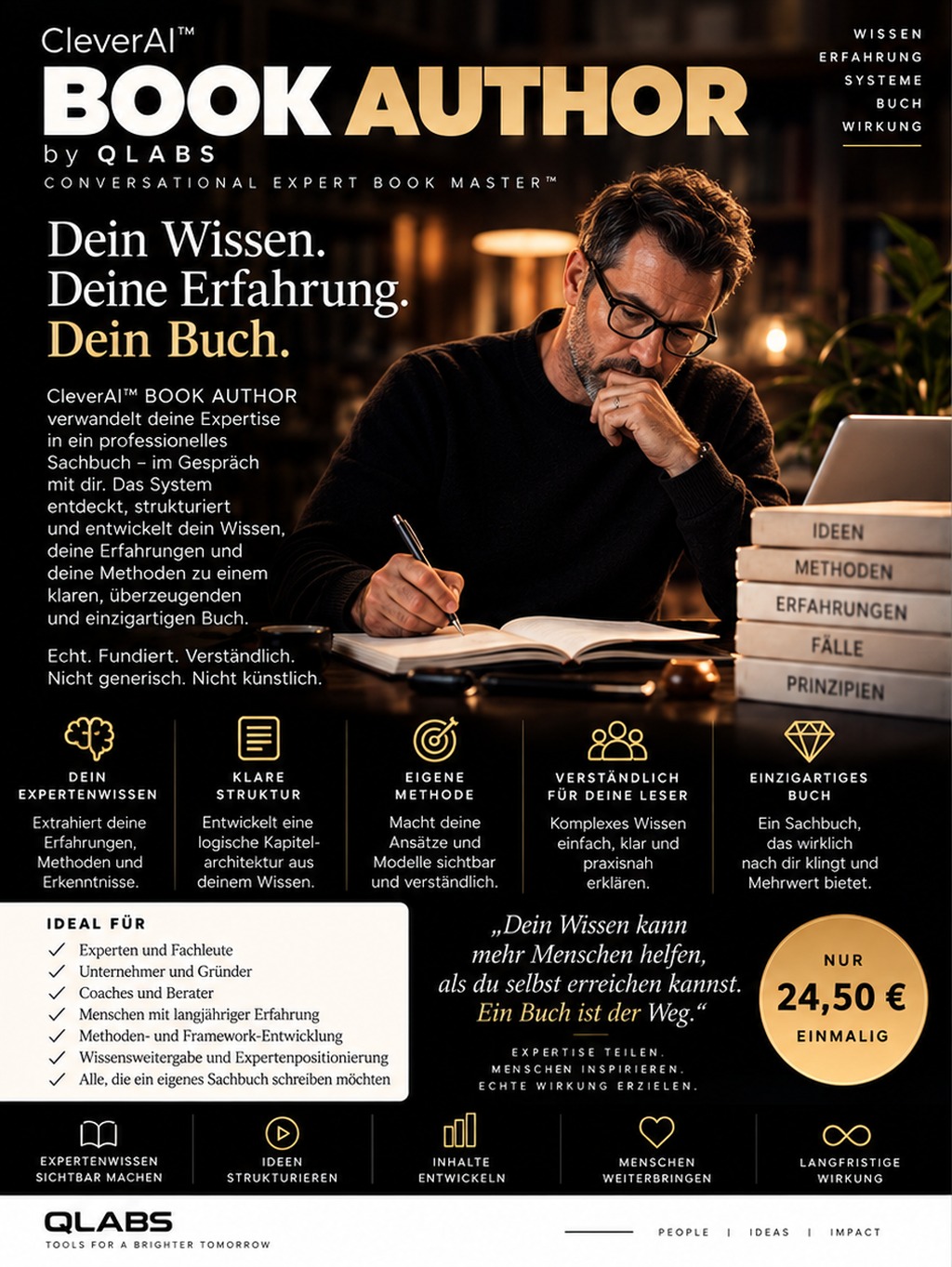 CleverAI™ BOOK AUTHOR by QLABS Produktbild